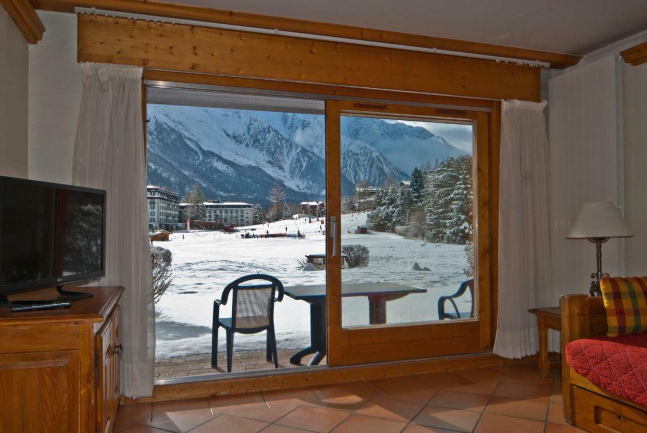 Front Ski Slope Chamonix Apartment Exterior photo